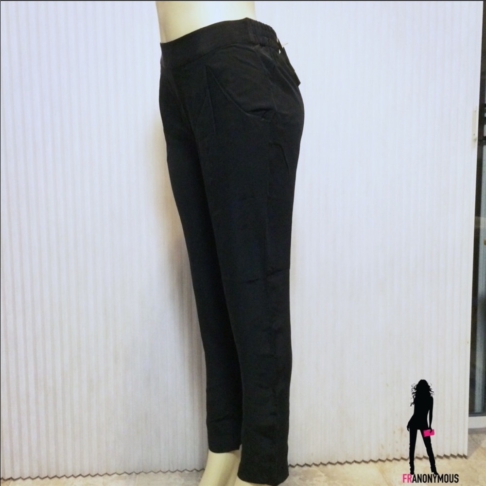 Cynthia Rowley Pull On Silk Pants - Picture 2 of 4